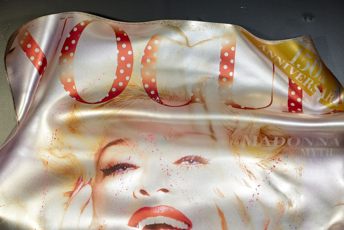 Madonna Polkadots Vogue by Floyd Douglas