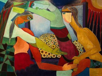 The Loving Beauty  by Theo Mackaay