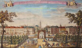 Den Haag, Malieveld, Prinsessegracht en Korte Voorhout by Leonard Schenk