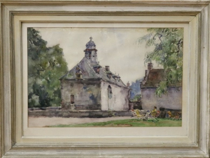 Schaloen Castle in Oud-Valkenburg by Herman Bogman jr.