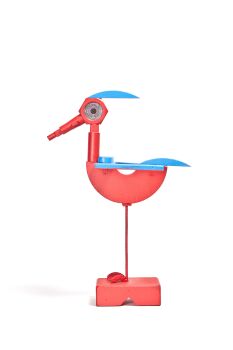 Pájaro Azul y Rojo by Miquel Aparici