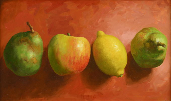 Peer, appel, citroen, peer by Nico Heilijgers