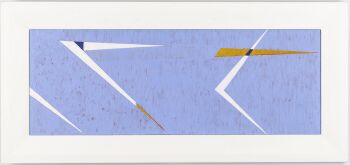“Compositie”, 1941-1942 – oil on board by Pieter de Haard