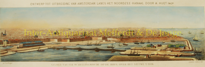 Ontwerp IJdok voor Amsterdam by Van Harms & Co.
