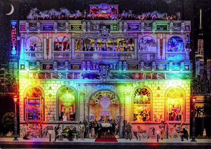 Majestic Hotel by Diederick Van Apple
