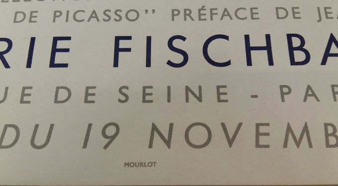 Lithografische affiche by Pablo Picasso