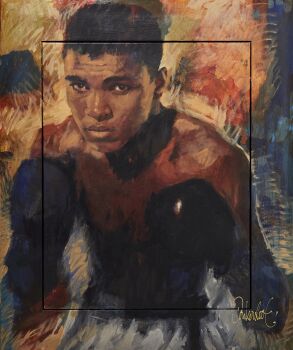 Muhammed Ali Young by Peter Donkersloot
