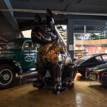 Yakuza Dog Giant – Black by Ghost Art