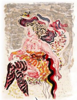Cancan II by Constantin (Costia) Terechkovitch