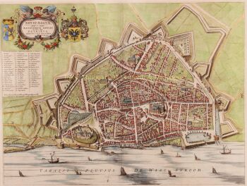 Nijmegen  by Joan Blaeu