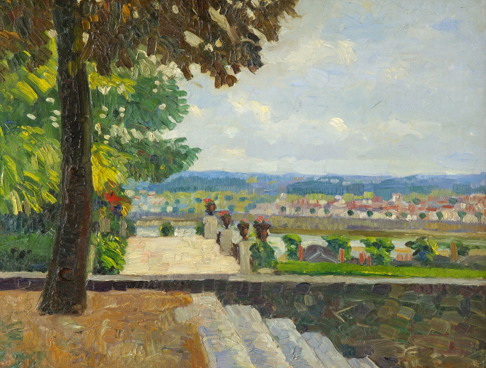 GEZICHT OP BLOIS by Klaas Koster
