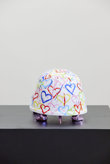Heart Turtle Pink by Diederick Van Apple