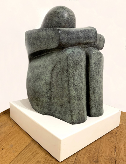 De Denker Brons 2/5 by Giuseppe Lamers