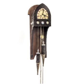 Arts & Crafts wall clock by Albin Muller