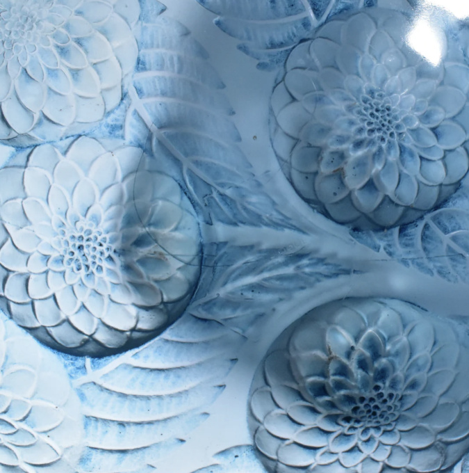Coupe Dahlias by René Lalique